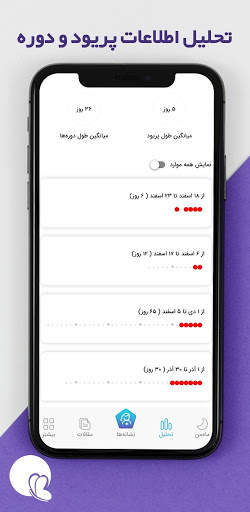 پرتو (دستیار هوشمند سلامت بانو screenshot 14