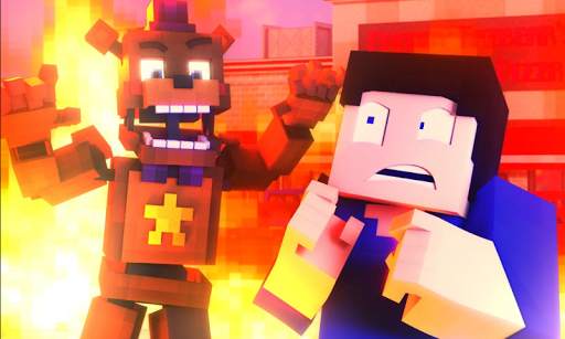 Mod Fnaf 2 Mounts for Minecraft PE screenshot 2