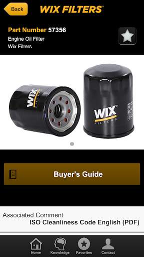 Wix Filters Mobile Catalog screenshot 4