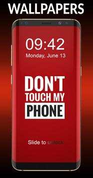 Dont Touch My Phone Lock Screen screenshot 4
