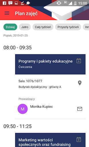 Mobilny USOS APS screenshot 6