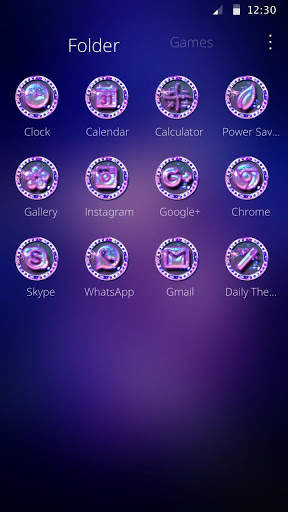 Butterfly Crystal Garden 2D Theme screenshot 6