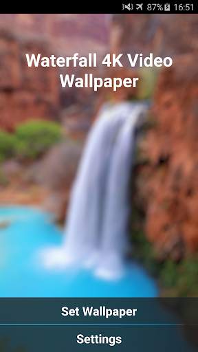 Waterfall 4K Video Wallpaper screenshot 5