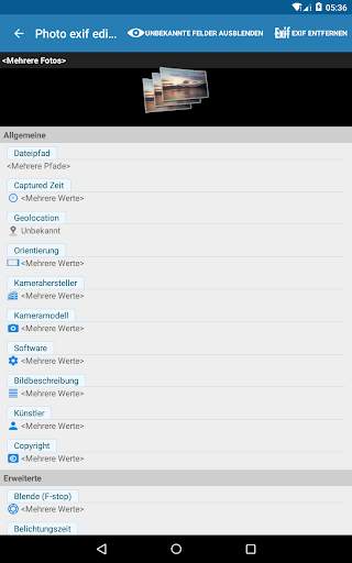 Photo exif editor screenshot 16