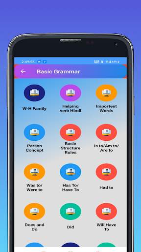 Learn Spoken English Grammar App In Hindi : Chintu screenshot 2