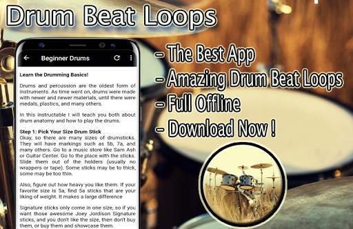 Drum Loops Sounds Effect screenshot 5