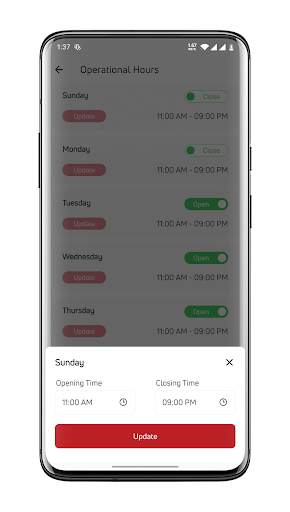 eFood Merchant screenshot 6