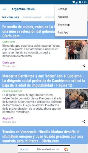 Argentine News | Argentina Newspaper screenshot 6