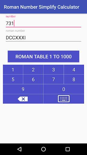 Roman Number Calculator स्क्रीनशॉट 4