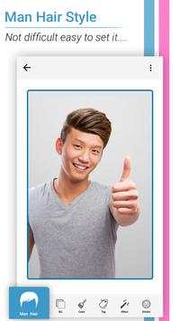 Man Hairstyle Photo Editor screenshot 3