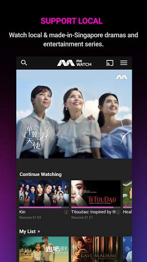 meWATCH: Watch Video, Movies and TV Programmes screenshot 7