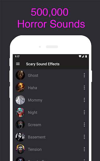 Scary Sound Effects - Ghost Sounds Ringtones Free screenshot 5