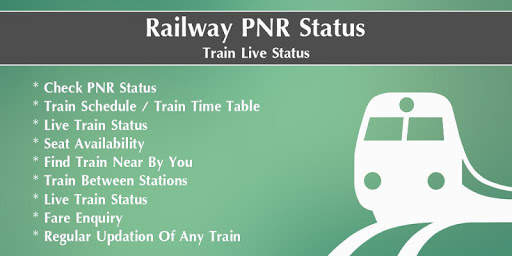 Railway PNR Status - Running Train Live Status screenshot 1