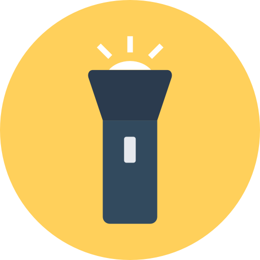 Easy Flashlight (No Ads) icon