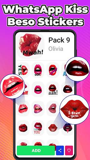 WAStickerApps Kiss screenshot 6