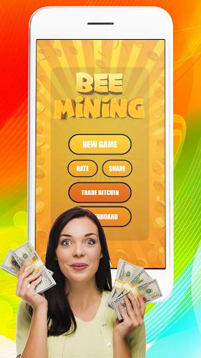 Bee Mining : Bee Network Game screenshot 1