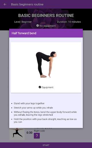 Yoga workout - Free yoga videos and workouts screenshot 9