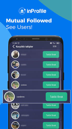 inProfile - Pengikut analisis untuk Instagram screenshot 4