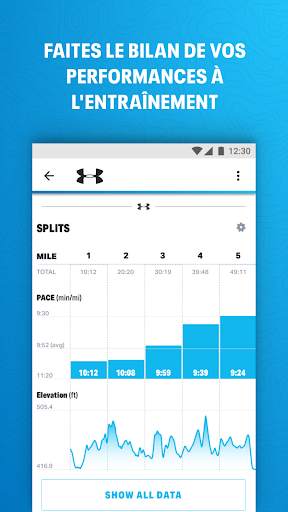 Cours avec Map My Run screenshot 4