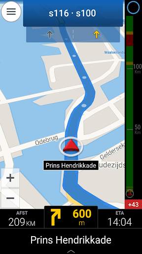 CoPilot GPS-navigatie en verkeersinformatie screenshot 1
