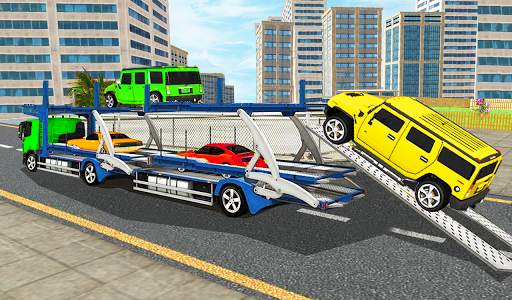 Car Parking Trailer Car Transport screenshot 3