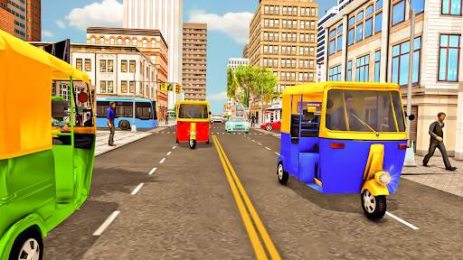 tuk tuk rickshaw driving game 3D screenshot 3