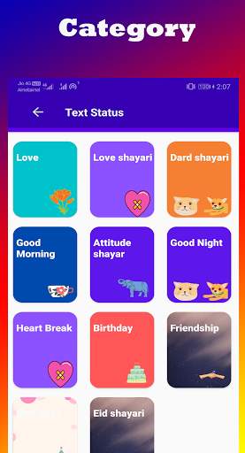 Hindi Love Story Shayari App screenshot 2