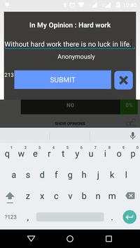 In My Opinion screenshot 3