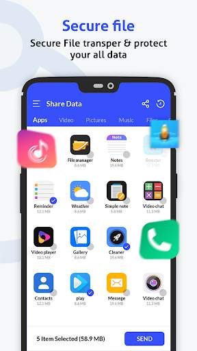 Share Data - File Transfer screenshot 2