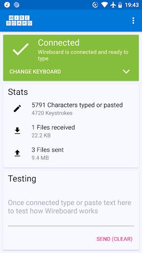 Remote Keyboard screenshot 1