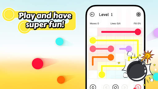 Lined - Free Pipe Game, Connect the Dots screenshot 6