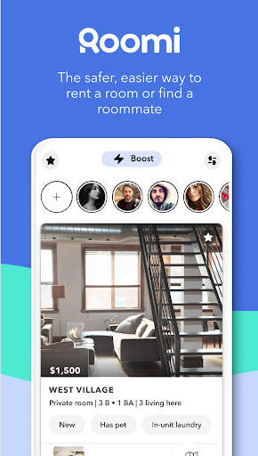 Roomi: Roommate & Rooms Finder screenshot 1