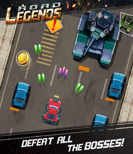 Road Legends - Car Racing Shooting Games For Free screenshot 11