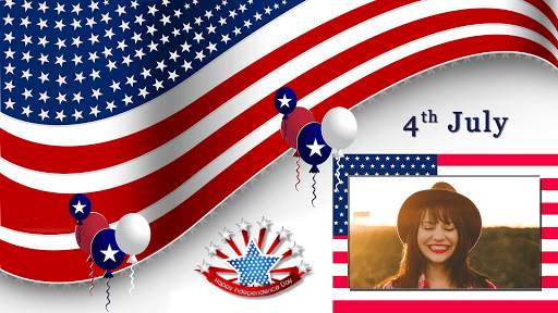 4th July GIF Photo Frame / 4th of July Photo Frame screenshot 6