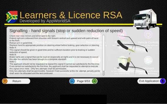 K53 Learners & Licence RSA screenshot 14