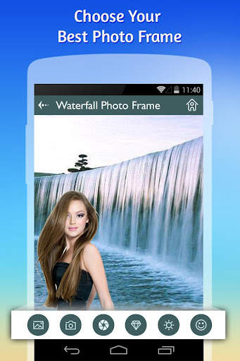 Waterfall Photo Frame screenshot 3