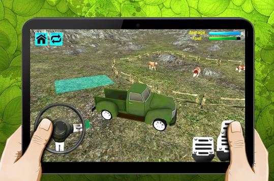 Angry Farm Cows Transporter screenshot 1