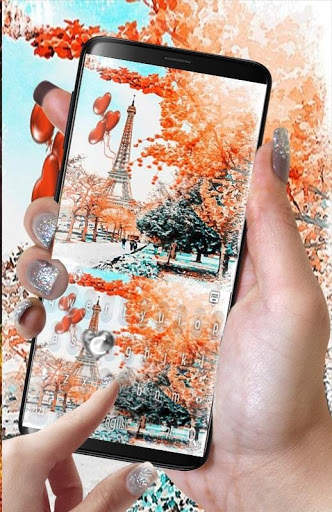 Eiffel Tower Paris keyboard screenshot 3
