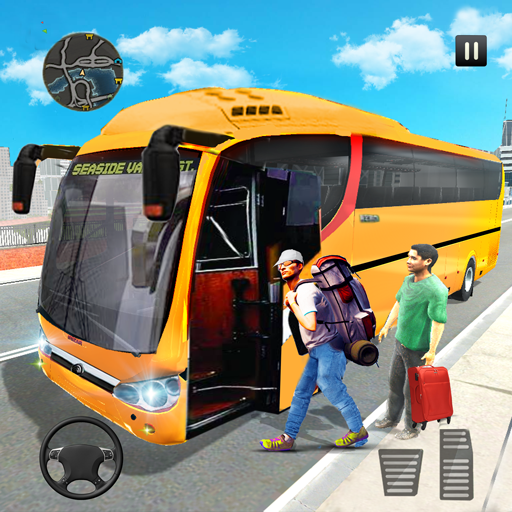 Super Coach Driving 2021 : Bus Free Games 2021 icon