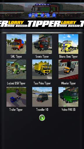 Tipper Lorry Mod Bussid screenshot 5