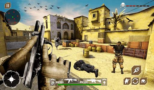 Commando Encounter Attack - Free Firing offline screenshot 13