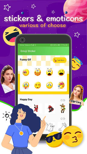 Emoji Sticker - Funny For WhatsApp screenshot 2