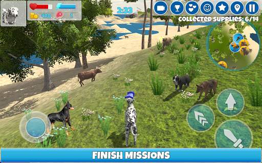Dog Simulator 3D screenshot 2
