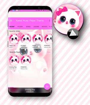Kawai Music Player Theme screenshot 2