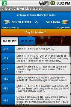 Cricter: Cricket Live Scores screenshot 4