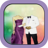 couple photo frames icon