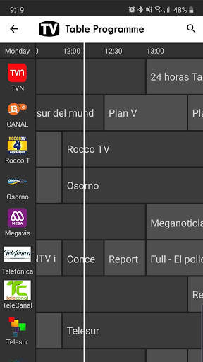 Chile TV Guide 4 تصوير الشاشة