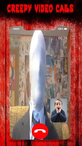 Slender Man Video call screenshot 2
