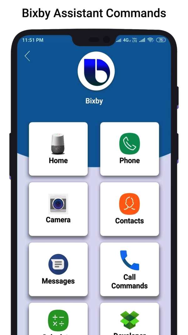 Bixby Voice Assistant Commands screenshot 3