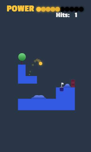 छोटे गोल्फ - मज़ा मिनी गोल्फ खेल 2D स्क्रीनशॉट 3